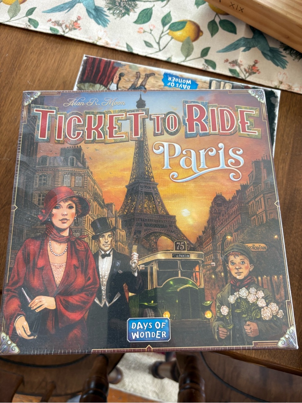 Ticket to Ride Board Game Paris